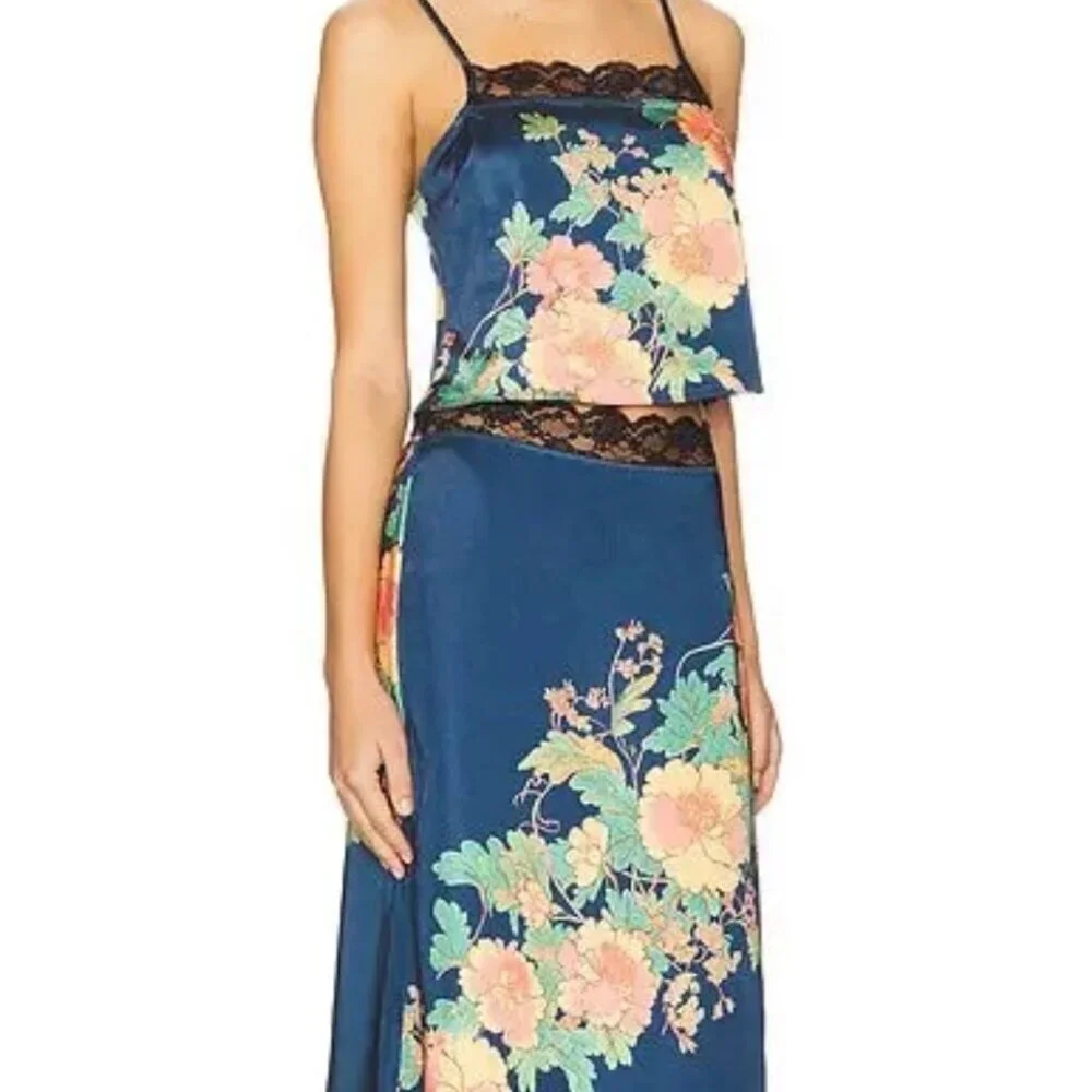 NWT Free People Salvatore Set in Reflecting Pond Combo - Picture 4 of 6